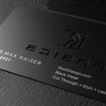 کارت ویزیت پلکسی