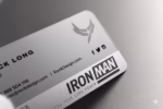 کارت ویزیت Iron پلکسی