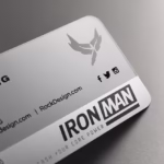 کارت ویزیت Iron پلکسی