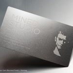 کارت ویزیت فلزی استودیو