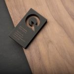 کارت ویزیت برش لیزری