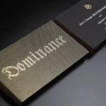 کارت ویزیت Dominance لاکچری