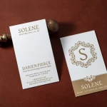 کارت ویزیت سوئدی ضخیم