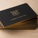 کارت ویزیت مخملی