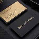 کارت ویزیت مخملی با روکش جیر