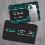 سفارش کارت ویزیت لاکچری موبایل
