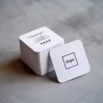 طرح کارت ویزیت مربعی