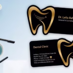 کارت ویزیت دندان پزشکی لاکچری