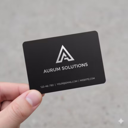 کارت ویزیت لوکس مربعی