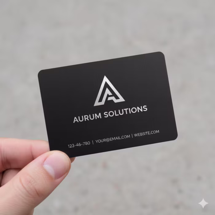 کارت ویزیت لوکس مربعی